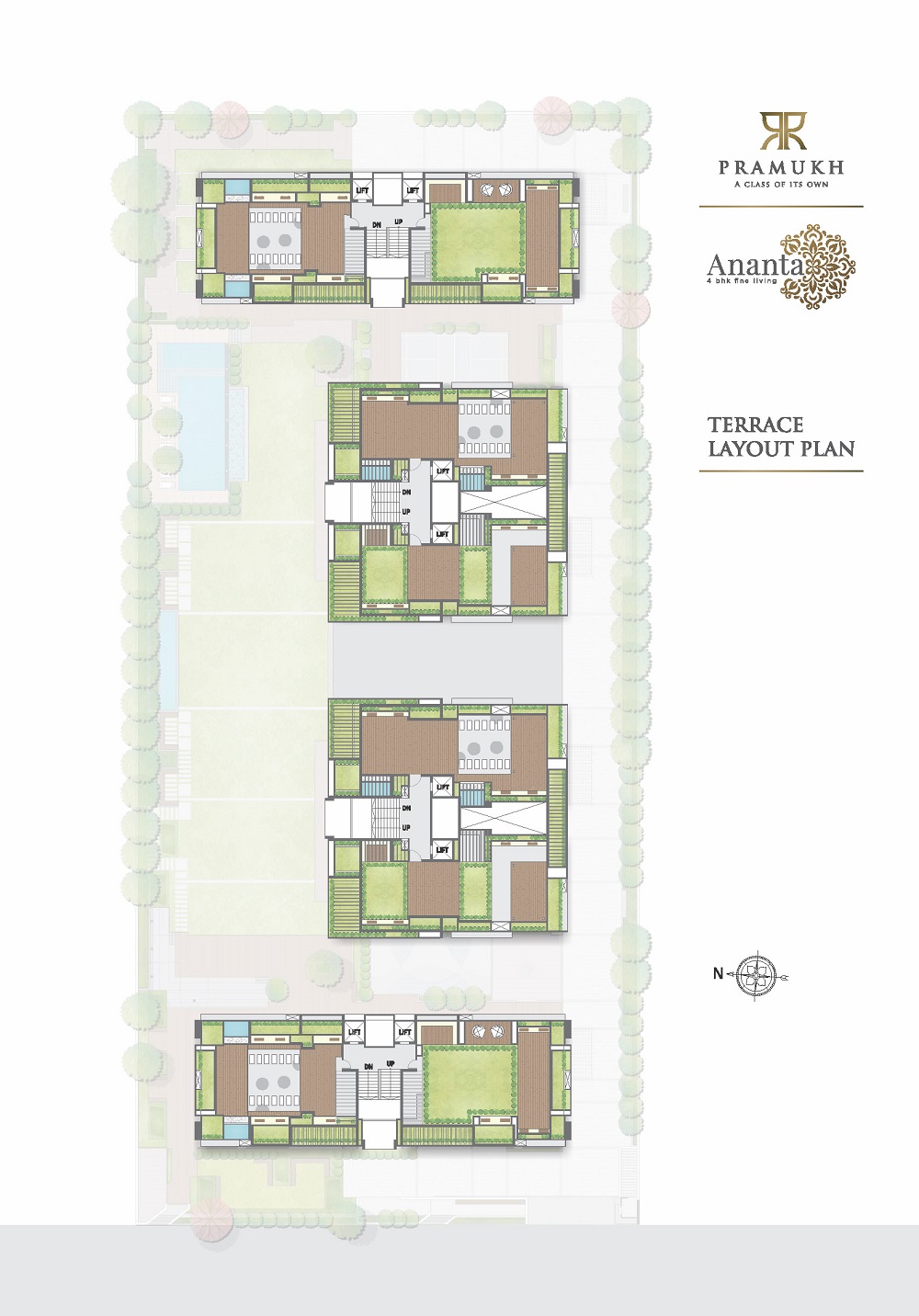 Terrace Layout Plan